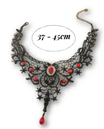 Rhinestone Decor Choker