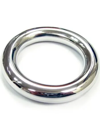 Rouge Stainless Steel Round Cock Ring 40mm