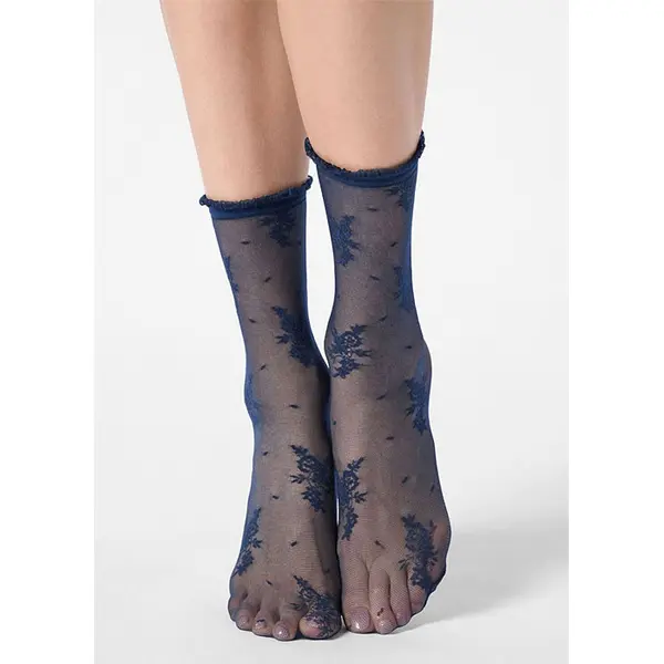 Oroblu Pretty Lace Ankle High