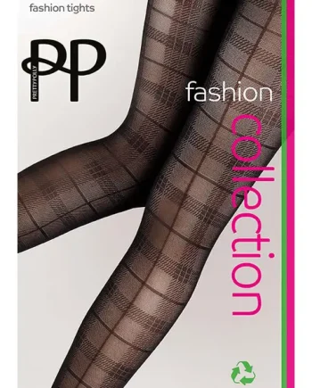 Pretty Polly Tartan Pattern Tights