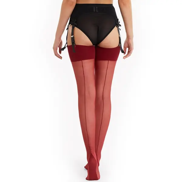 Leg Avenue Bow Backseam Hold Ups