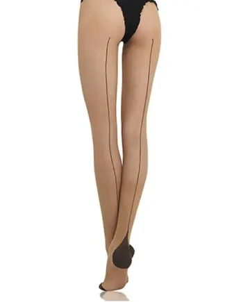 Cervin Seduction Couture Bicolore Seamed Tights