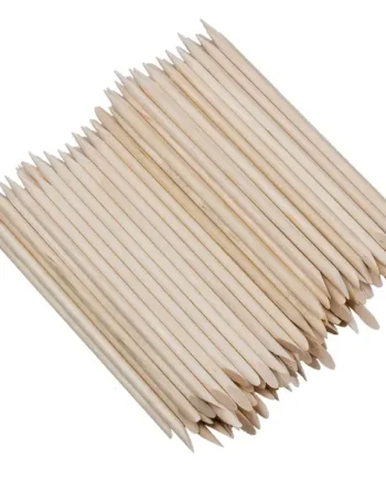 Orange Wood Manicure/Pedicure Sticks 100pcs.