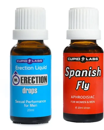 Spanish Fly Cupid + ErectionOn Drops for Enhanced Sexual Performance