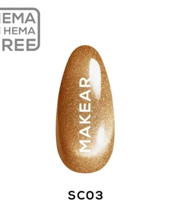 Makear Gel Polish SC03 Brown Cat Eye