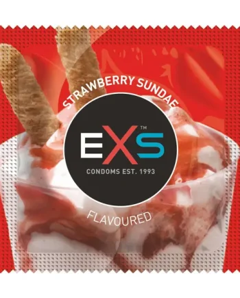 EXS Strawberry Flavoured Condoms