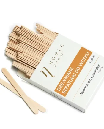 Noble Brow – Wooden wax spatulas NARROW