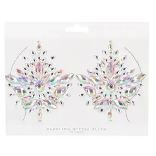 Dazzling Nipple Bling Sticker