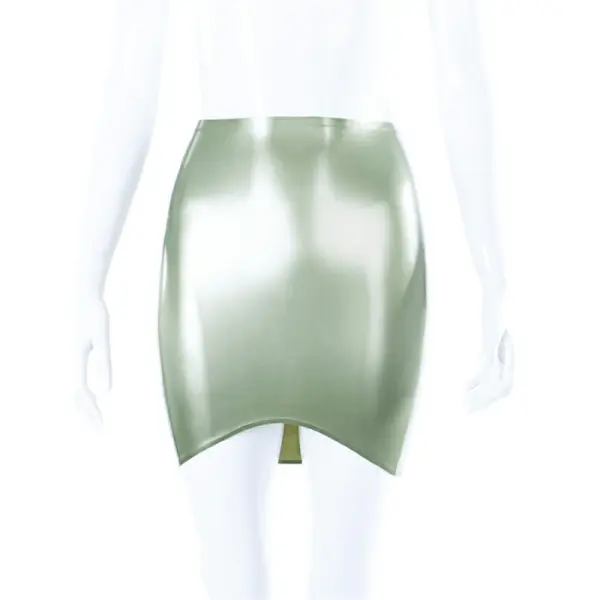 Latex Mini skirt