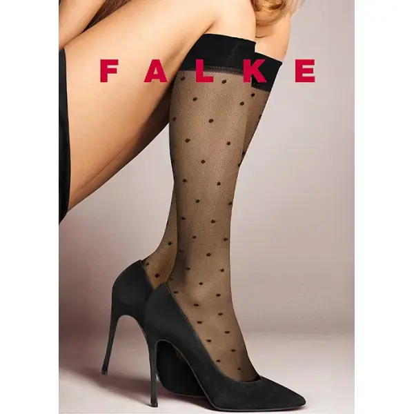 Falke Dot Knee Highs