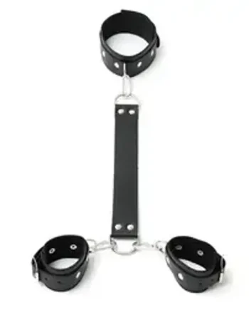 Leather Neck And Wrist Cuffs