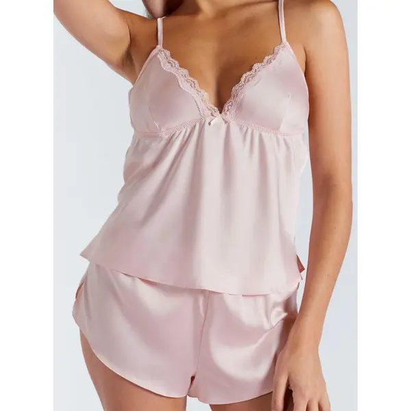 Kaya satin short cami set