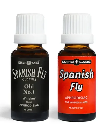 Spanish Fly Cupid Drops and Whiskey Flavored Spanish Fly - Experience Intense Desire and Sensual Pleasure
