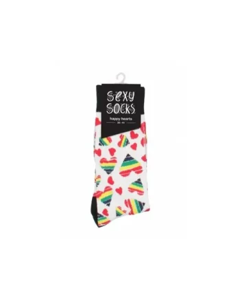 Sexy Socks - Happy Hearts £12.99 Code: SOCK005-1