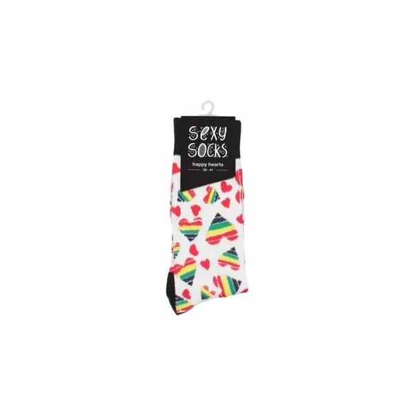 Sexy Socks - Happy Hearts £12.99 Code: SOCK005-1