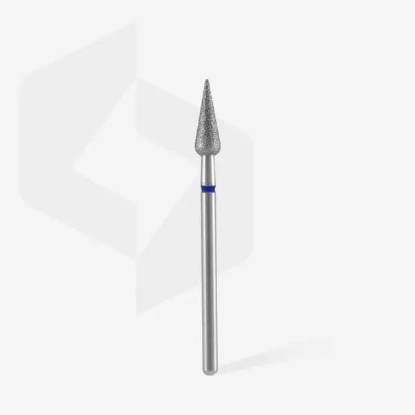 Staleks Diamond Nail Drill Bit POINTED PEAR BLUE
