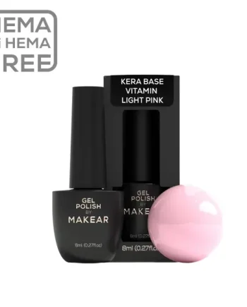 Makear Kera Base Vitamin KVB01 Light Pink 8ml