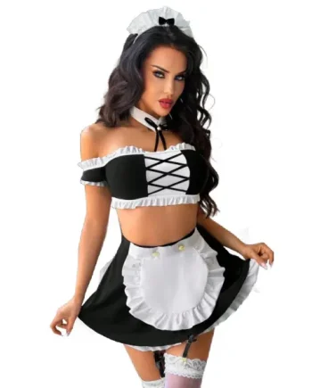 Playful Maid Uniform Set