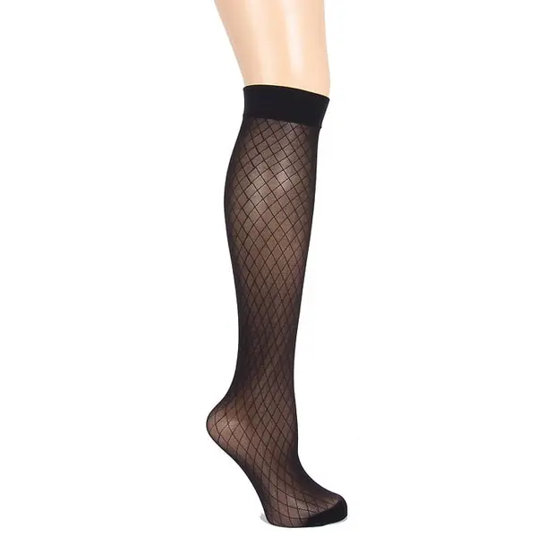 Pretty Polly Diamond Design Knee High