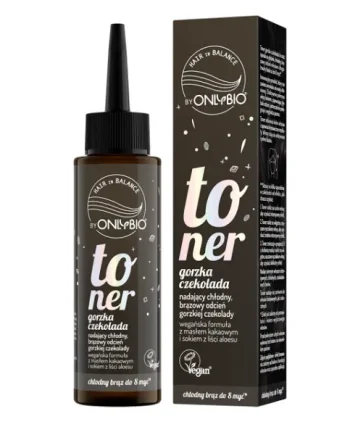 OnlyBio Hair In Balance TONER DARK CHOCOLATE 100ml