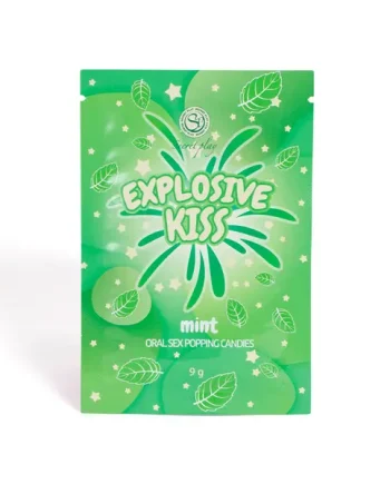 Explosive Kiss Popping Candies Mint Flavour